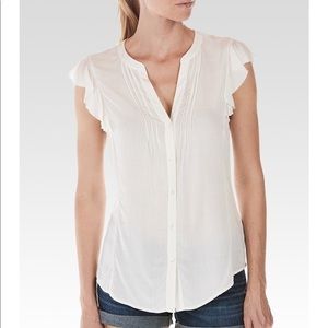 Paige Sarita Top in White Small